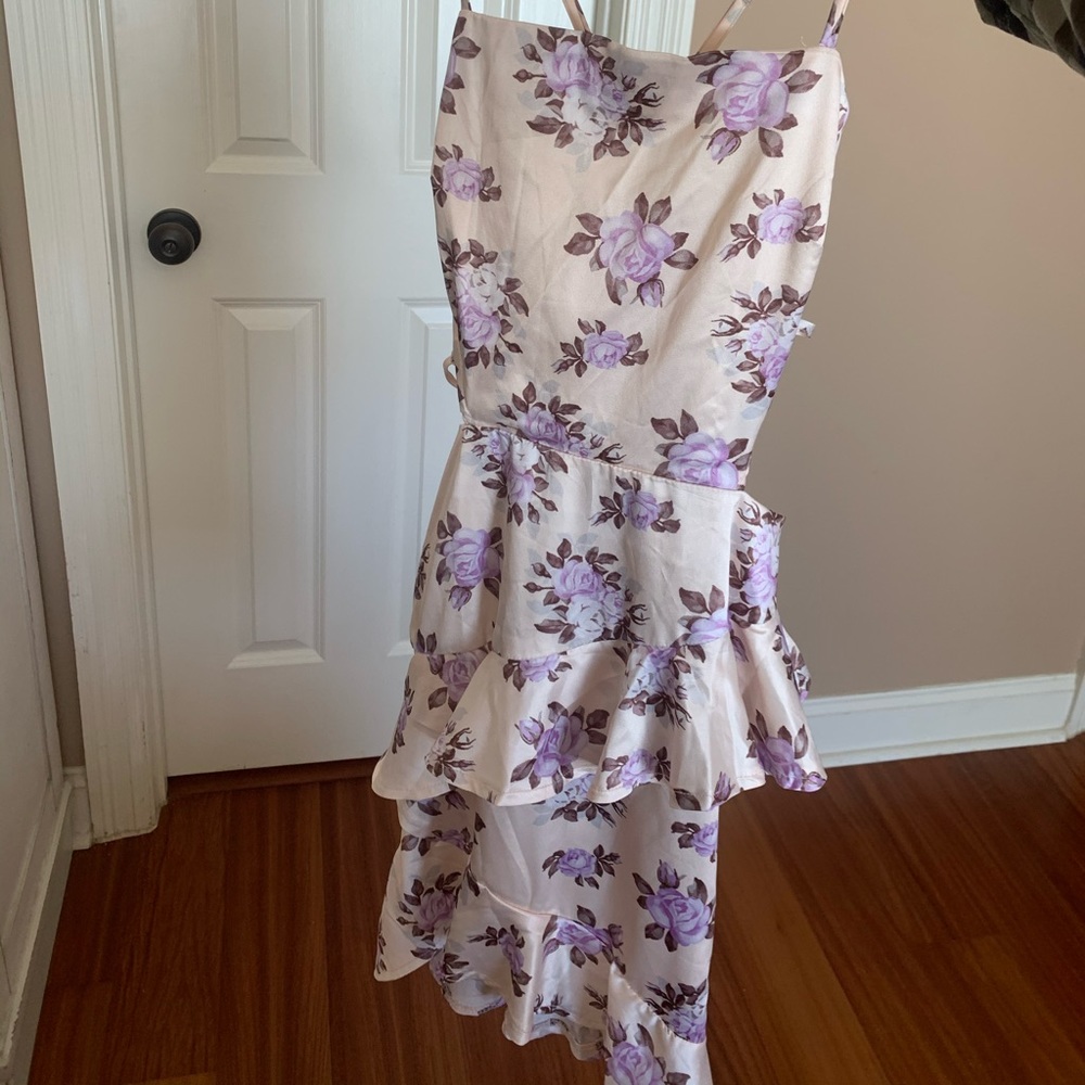 Open back dress!